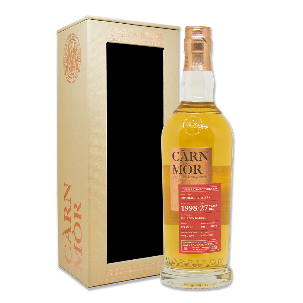 CARN MÒR Celebration of the Cask 700ml Imperial 27 Years Old Càrn Mòr Celebration of the Cask – Aberdeen
