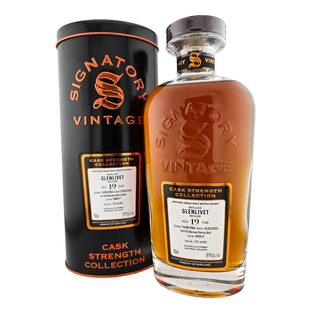 Glenlivet 19 Years Old Cask Strength Collection – Aberdeen Whisky Shop