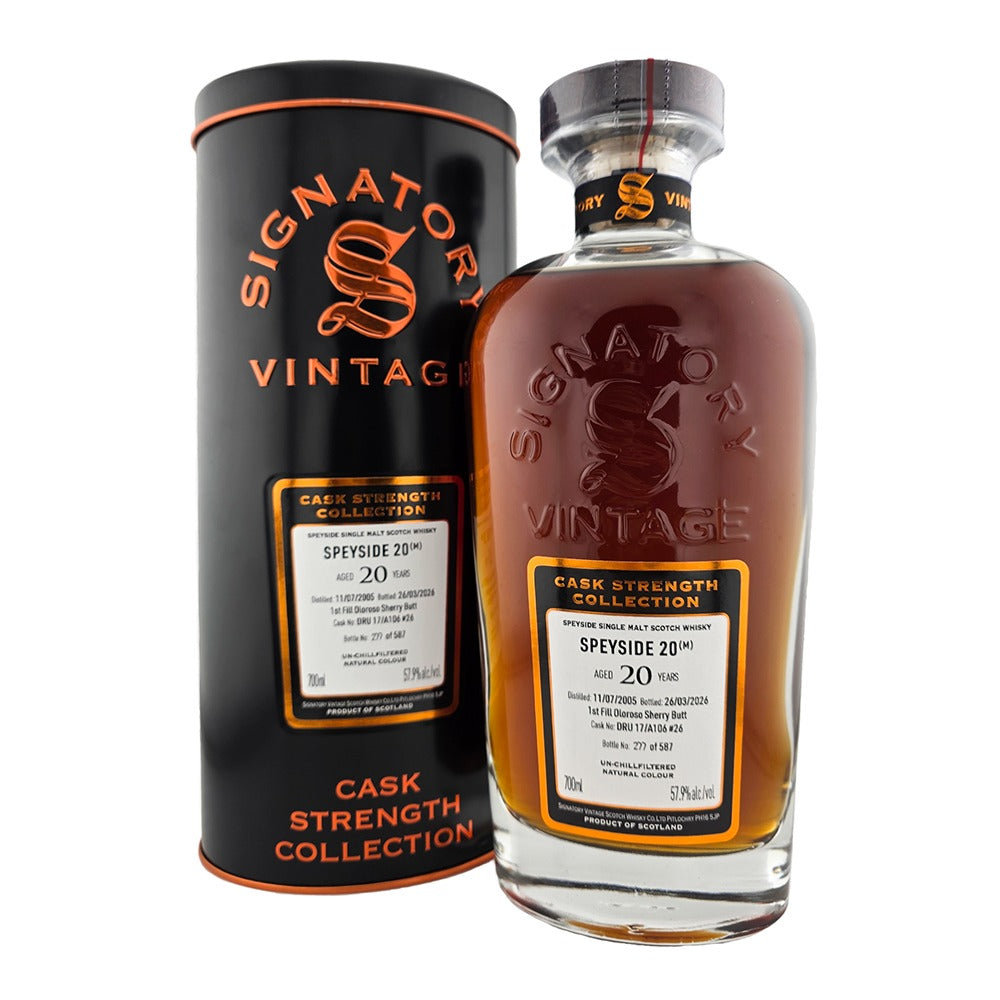 Speyside (Macallan) 20 Years Old – Aberdeen Whisky Shop