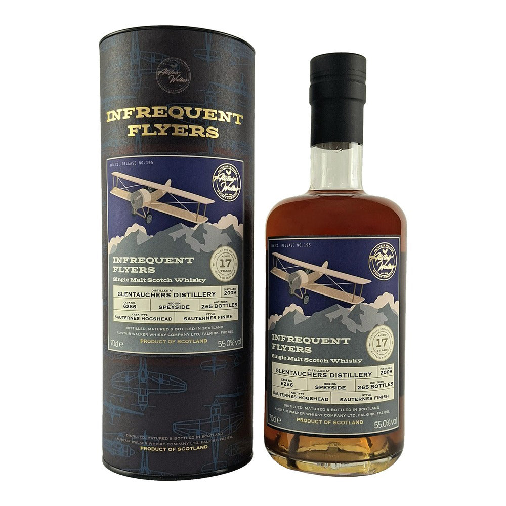 Glentauchers 17 Years Old 2009 Infrequent Flyers - Alistair Walker - Aberdeen Whisky Shop