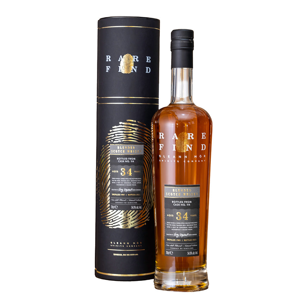 Blended Scotch Whisky 34 Years Old Rare Find - Aberdeen Whisky Shop