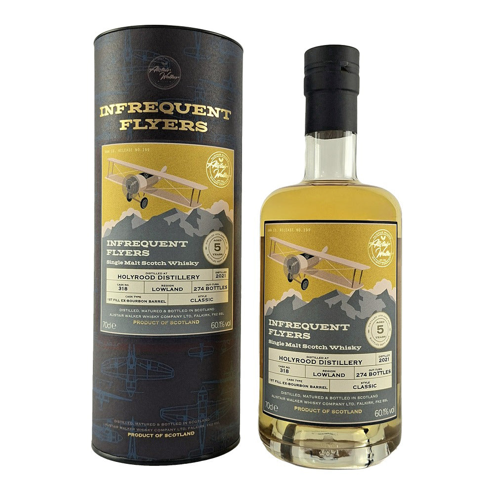 Holyrood 5 Years Old 2021 Infrequent Flyers - Alistair Walker - Aberdeen Whisky Shop
