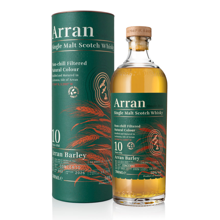 Arran Barley 10 Years Old Batch #2 - Arran Distillery - Aberdeen Whisky Shop