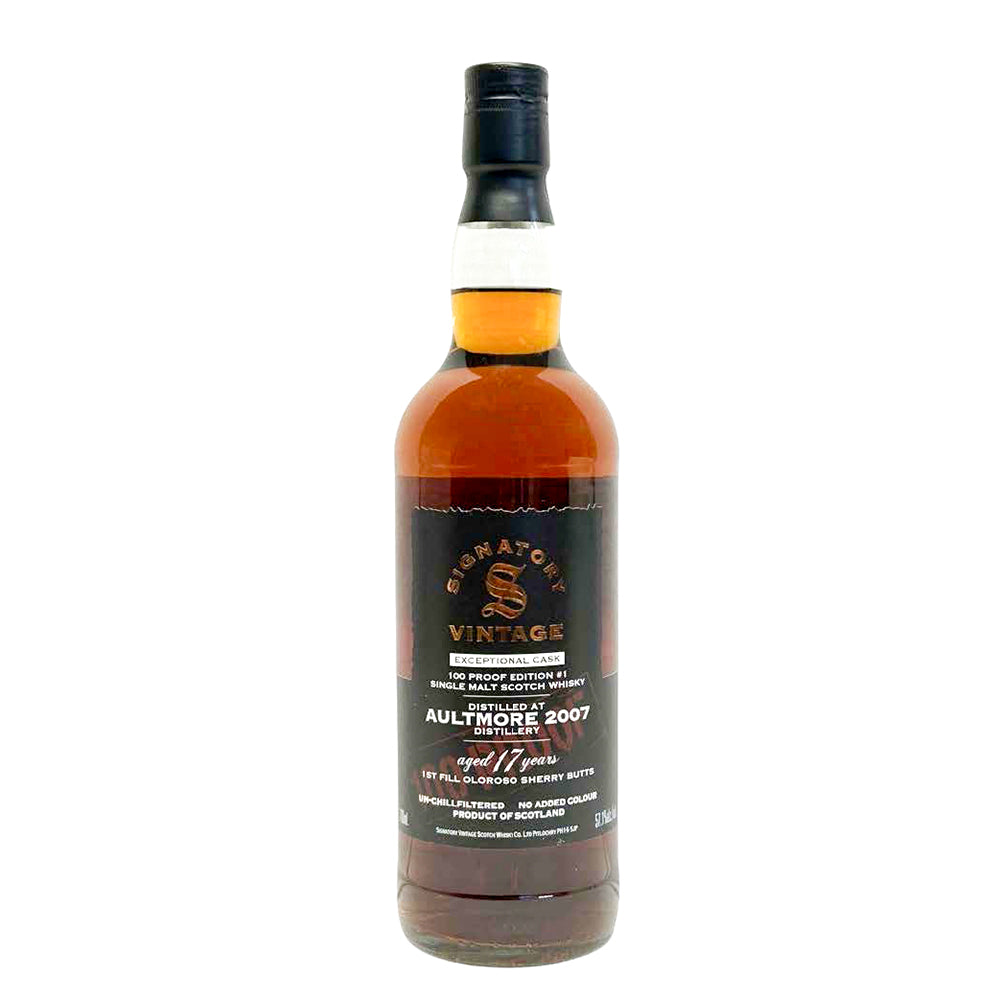 Aultmore 17 Years Old 100 Proof Exceptional Cask #1