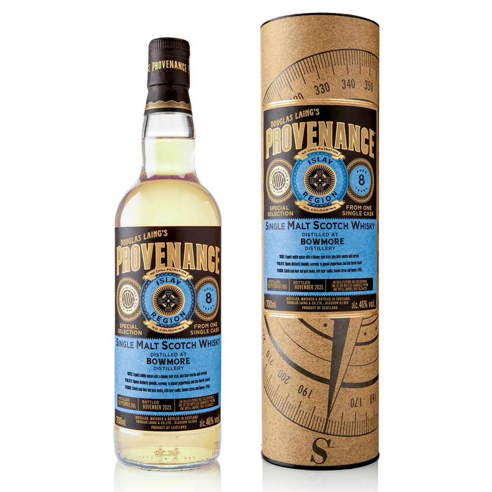 Bowmore 8 Years Old Provenance Douglas Laing 