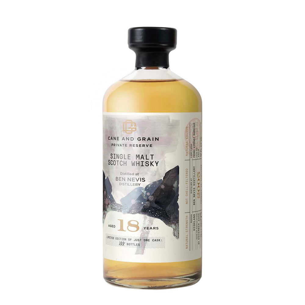 Ben Nevis 18 Years Old Private Reserve Cane and Grain