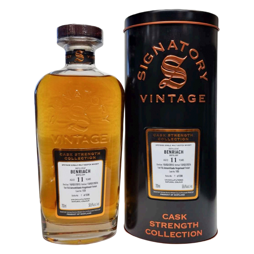 Benriach 11 Years Old 2015 #103 - Signatory Vintage - Aberdeen Whisky Shop