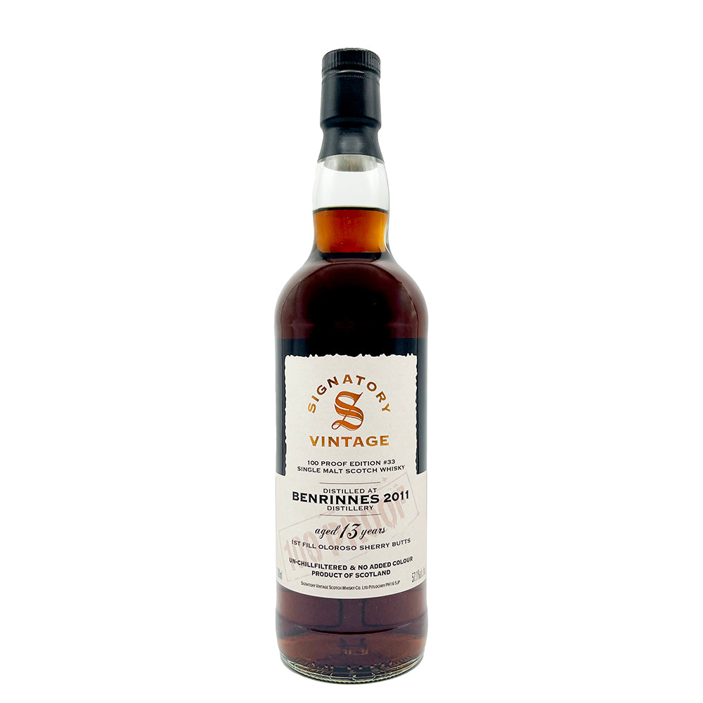 Benrinnes 13 Years Old 100 Proof Edition #33