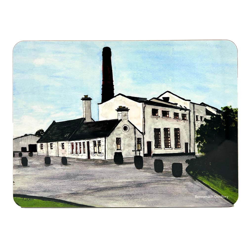 Local Artist Whisky Distillery Placemat