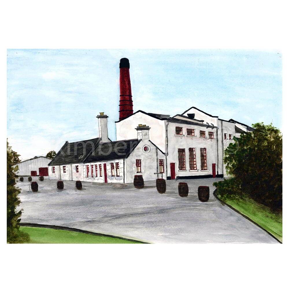 Distillery Watercolour Prints - Kimberley Art - Local Artist - A4 Print