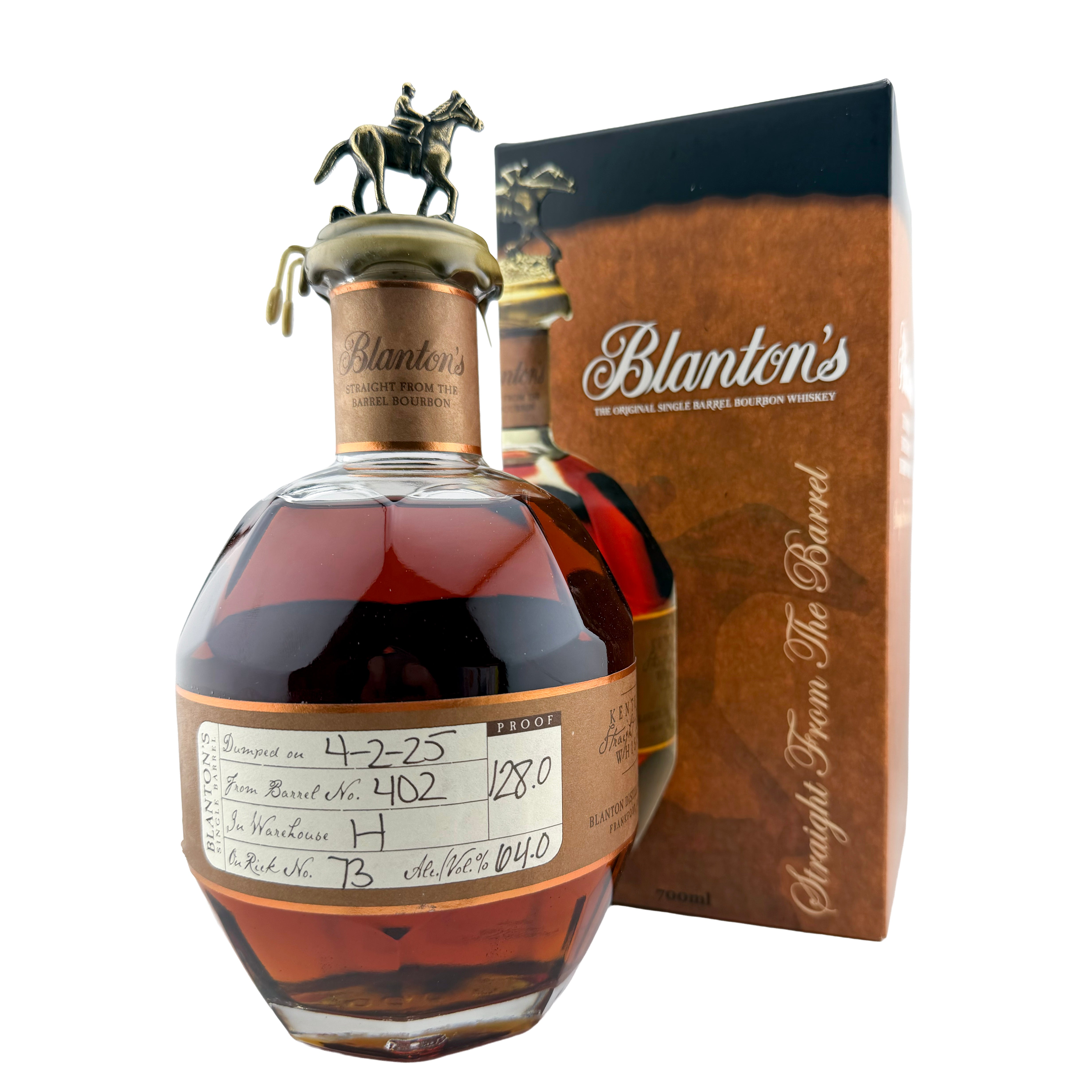 Blanton's Straight From The Barrel Cask 402