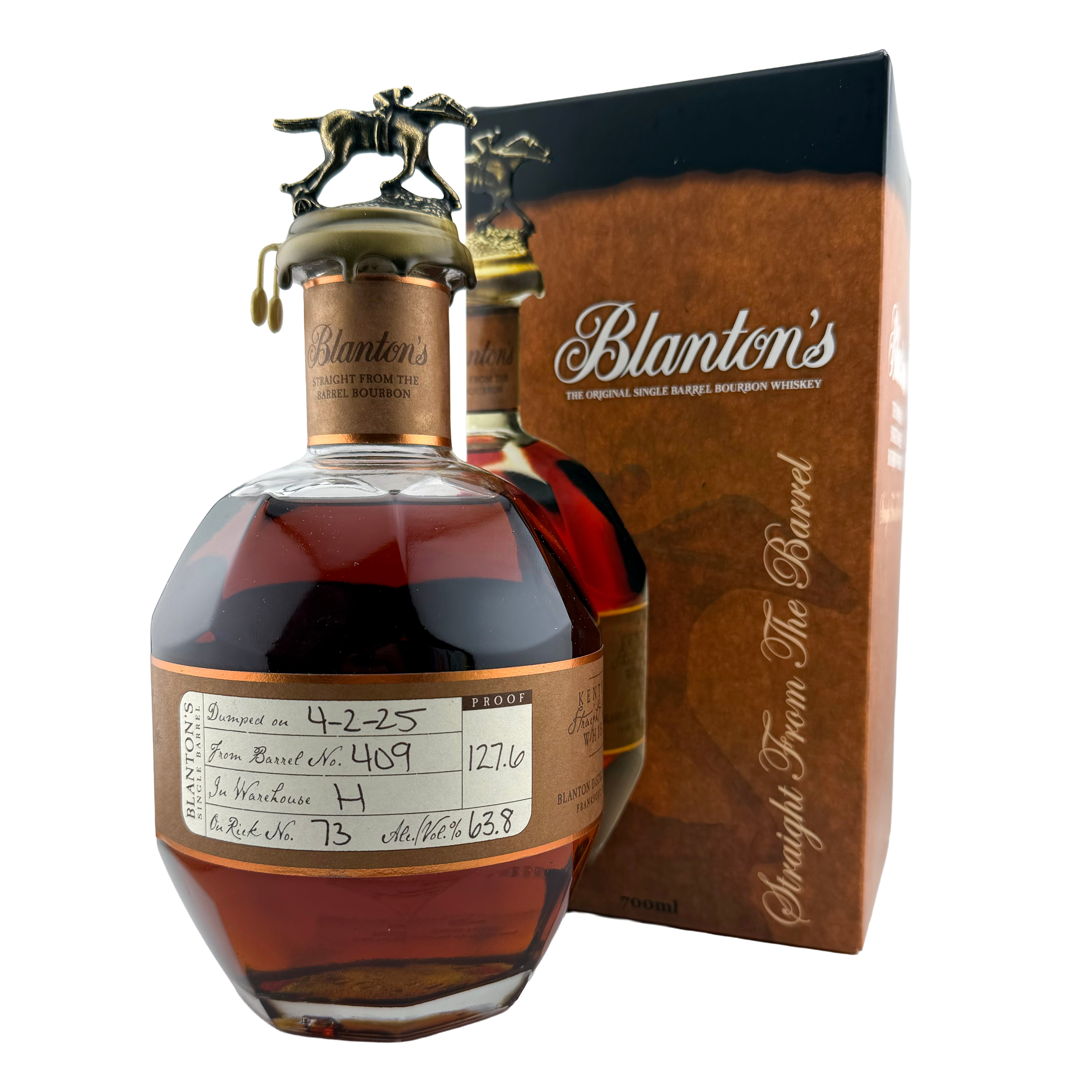 Blanton's Straight From The Barrel Cask 409