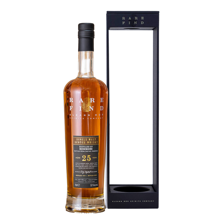 Bowmore 25 Years Old Rare Find Gleann Mòr Spirits Company Aberdeen Whisky Shop  