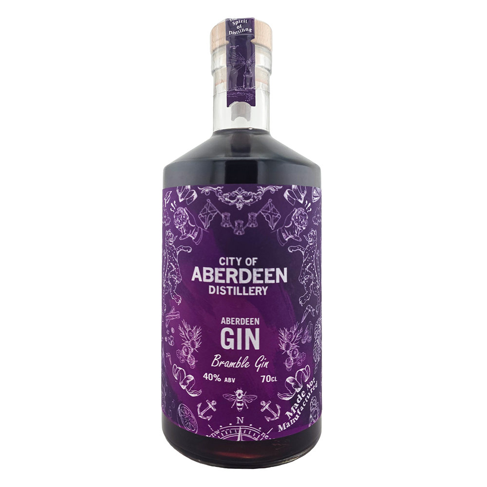 Aberdeen Bramble Gin - The City of Aberdeen Distillery - Aberdeen Whisky Shop