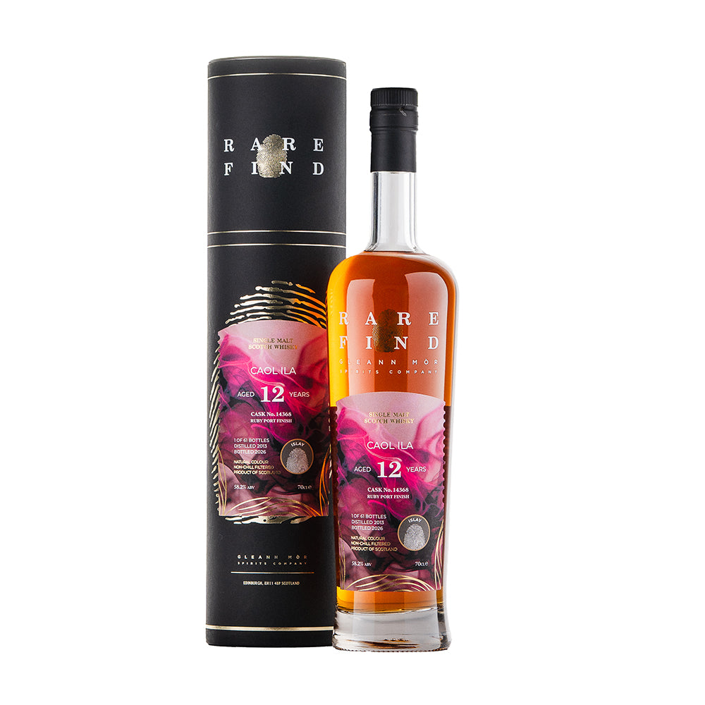 Caol Ila 12 Years Old Tryptych 14368 Ruby Port Finish