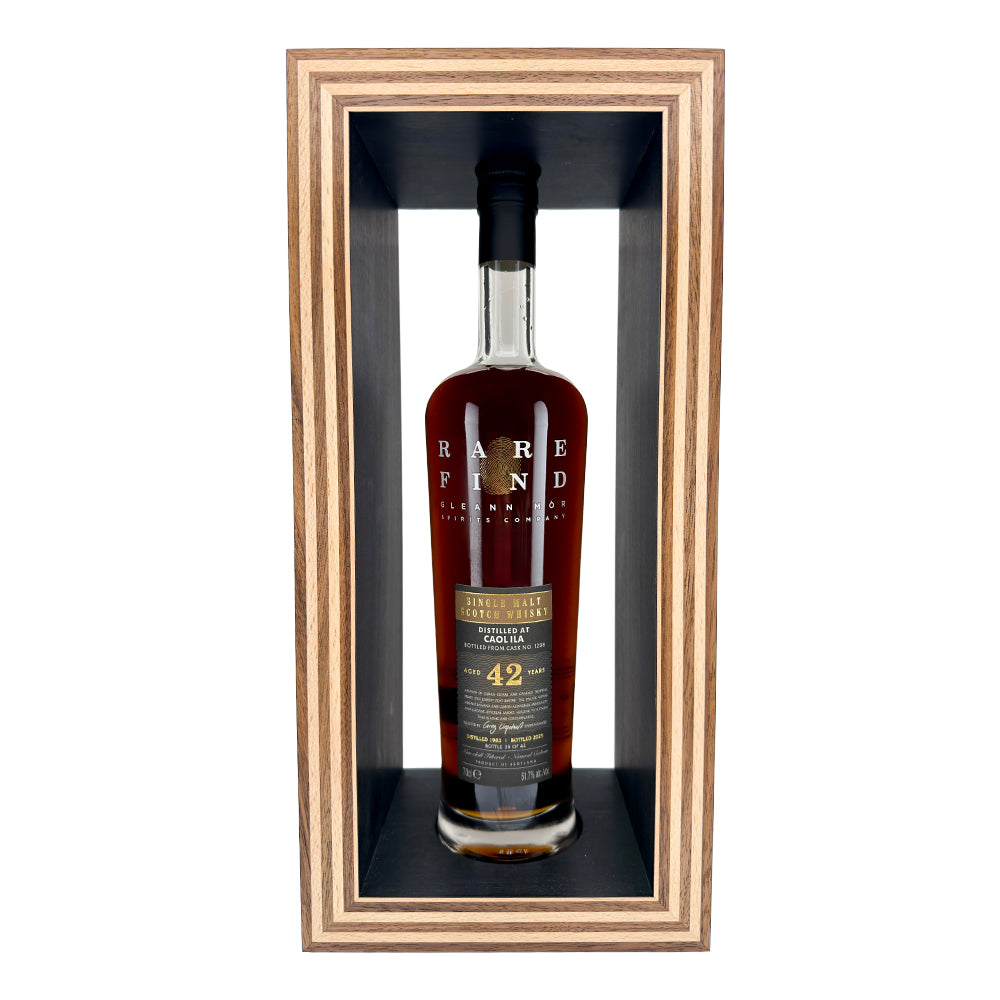 Caol Ila 42 Years Old Rare Find Gleann Mòr Spirits 