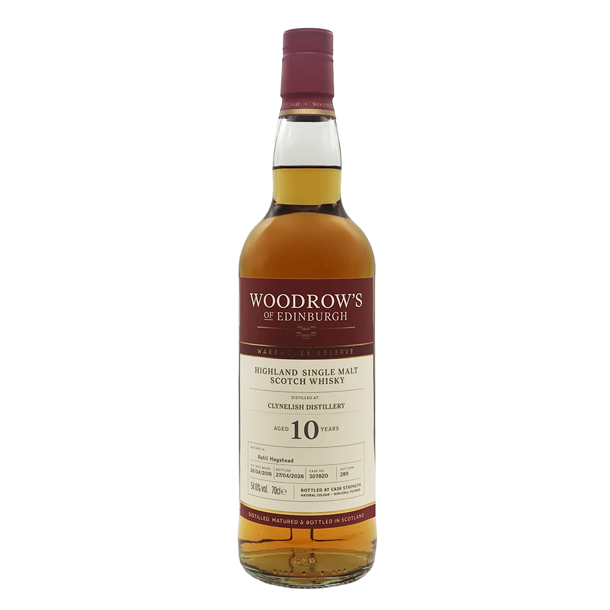 Clynelish 10 Years Old - Woodrow's of Edinburgh - Aberdeen Whisky Shop