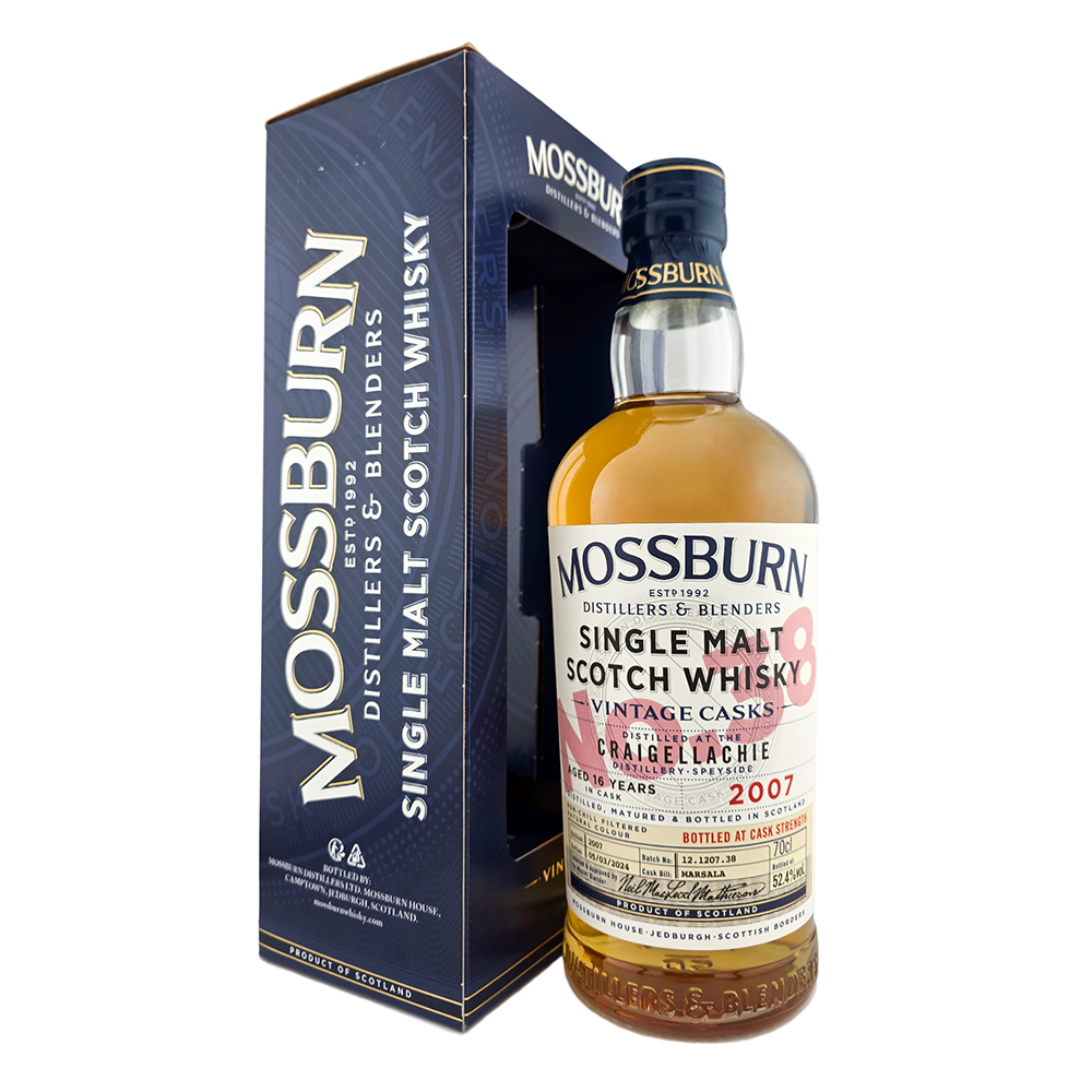 Craigellachie 16 Years Old 2007 Mossburn Distillers