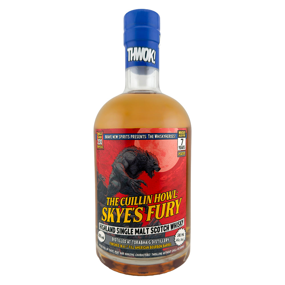 Torabhaig 7 Years Old "The Cuillin Howl: Skye's Fury" Brave New Spirits