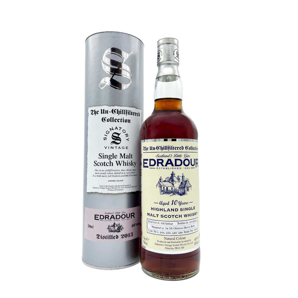 Edradour 10 Years Old The Un-Chillfiltered Collection