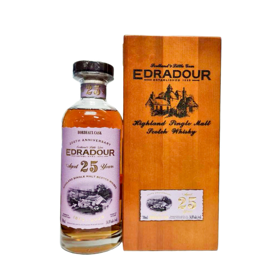 Edradour 25 Years Old Bordeaux Cask 811
