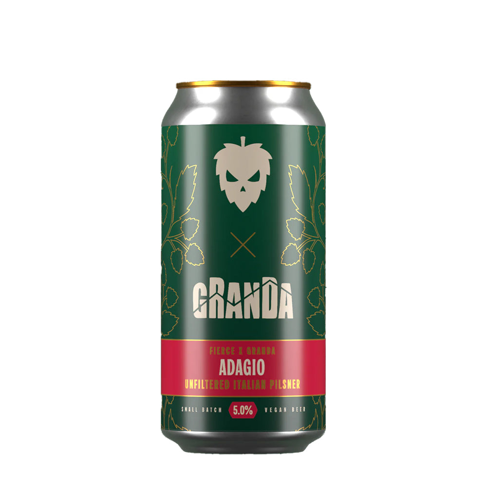 Adagio Unfiltered Italian Pilsner Granda Collaboration