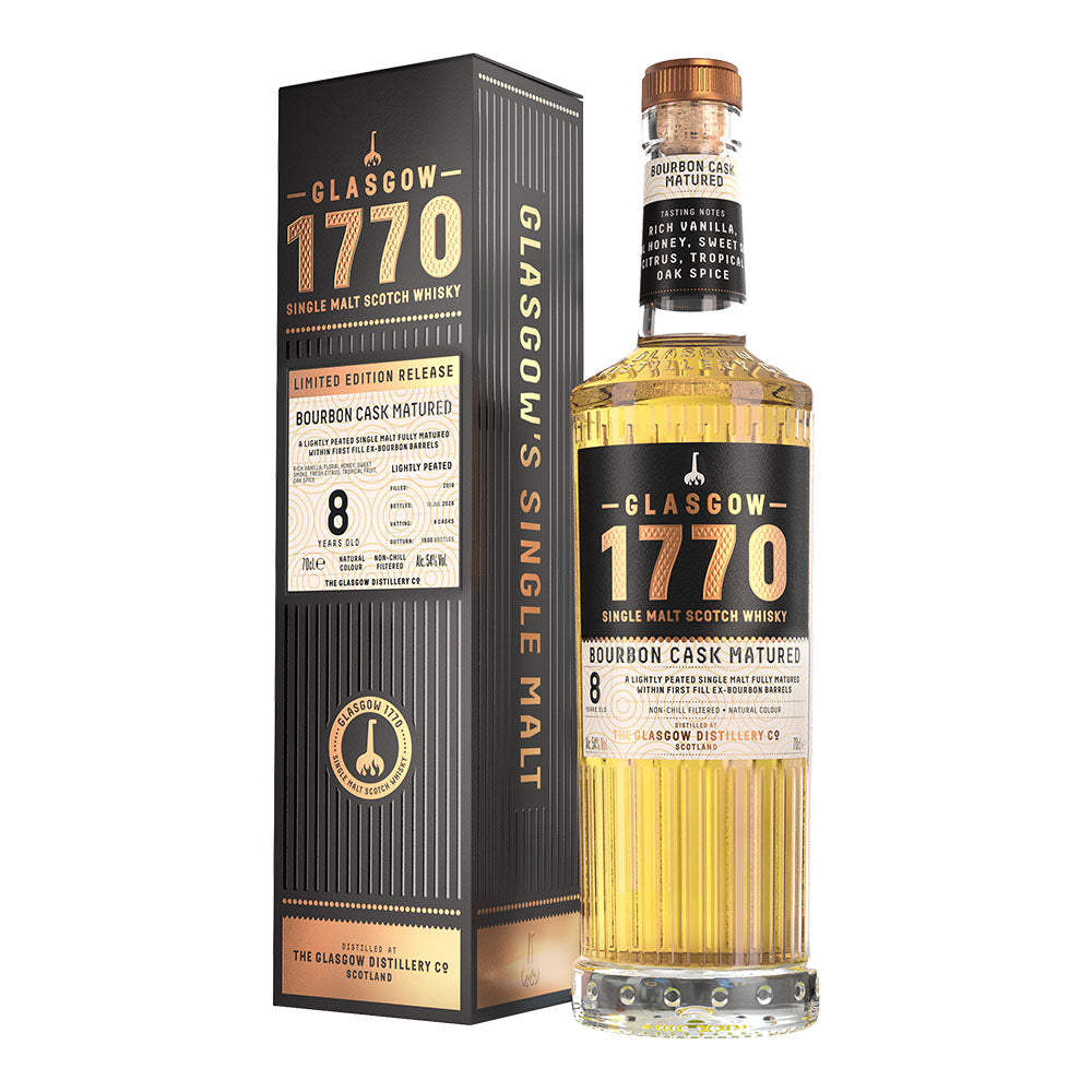 Glasgow 8 Years Old Bourbon Cask Matured
