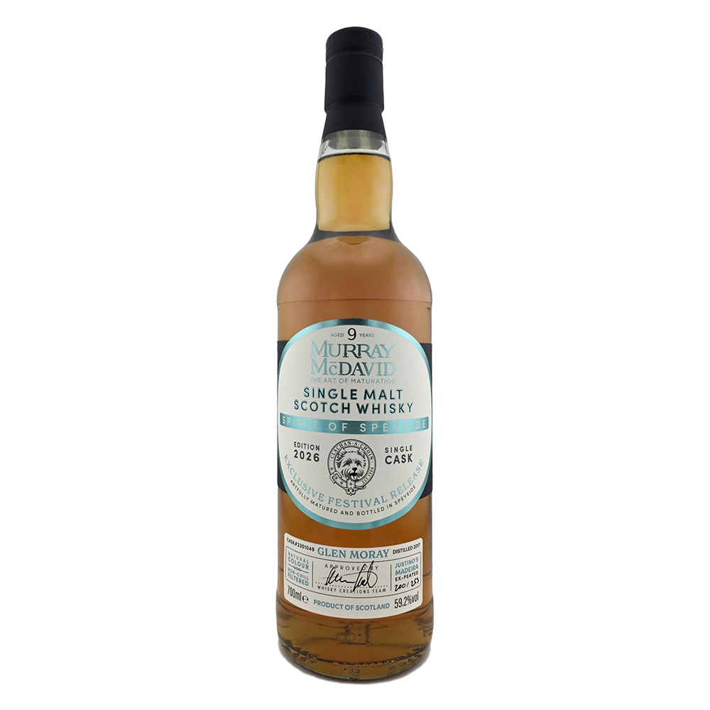 Glen Moray 9 Years Old Spirit of Speyside - Murray McDavid - Aberdeen Whisky Shop