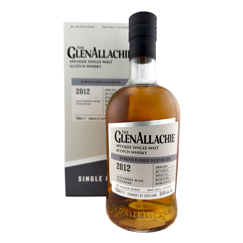 GlenAllachie 14 Years Old 2012 Sauternes Cask 70cl bottle 