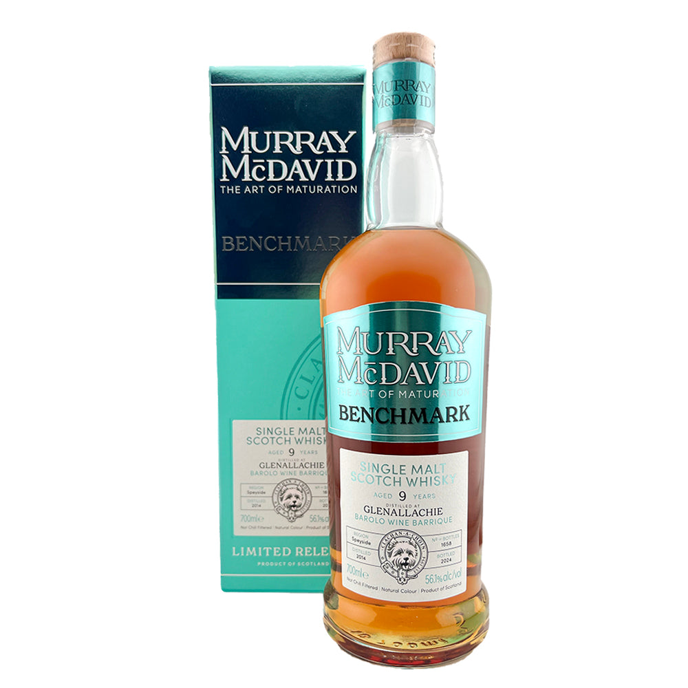 Glenallachie 9 Years Old 2014 Barolo Cask Finish Benchmark Murray McDavid 