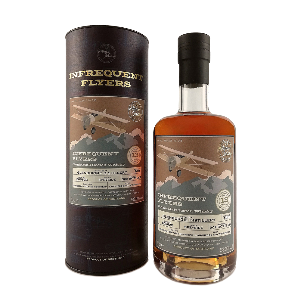 Glenburgie 13 Years Old 2011 Infrequent Flyers Batch 18 Alistair Walker