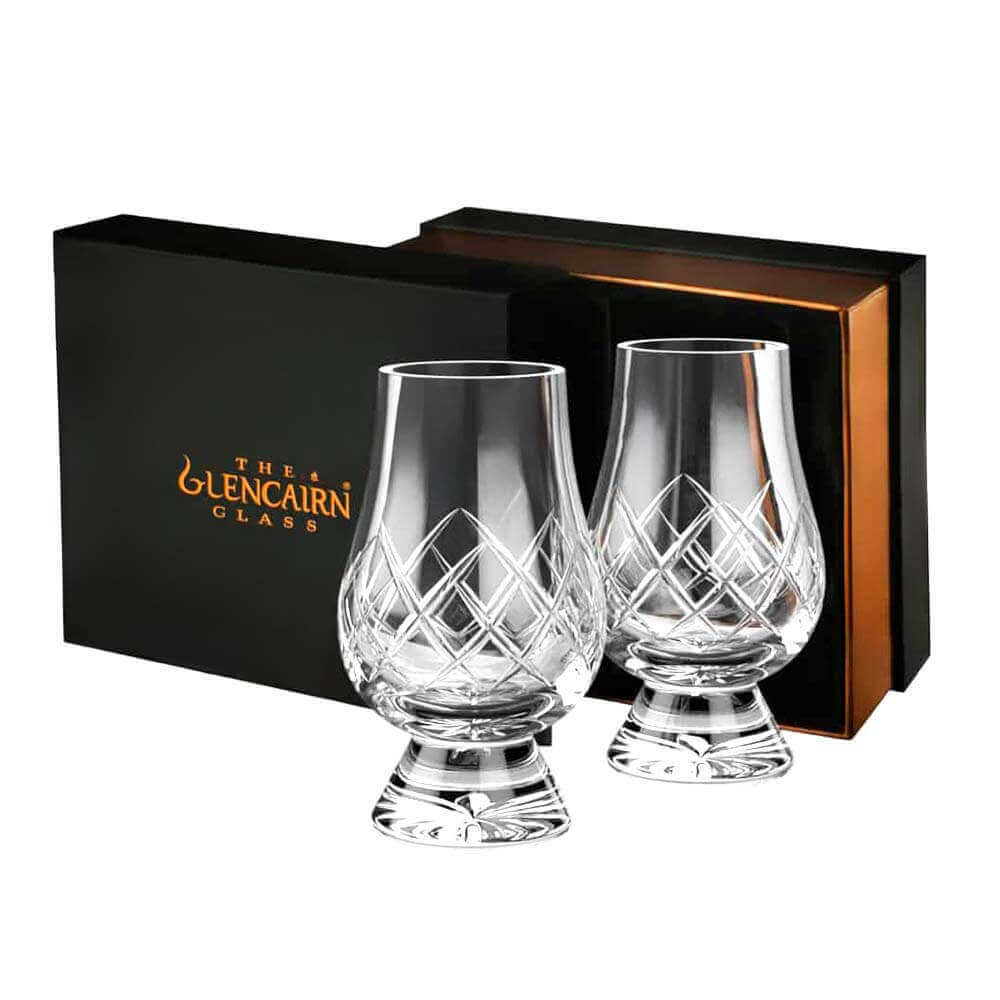 Glencairn Cut Glass Pair