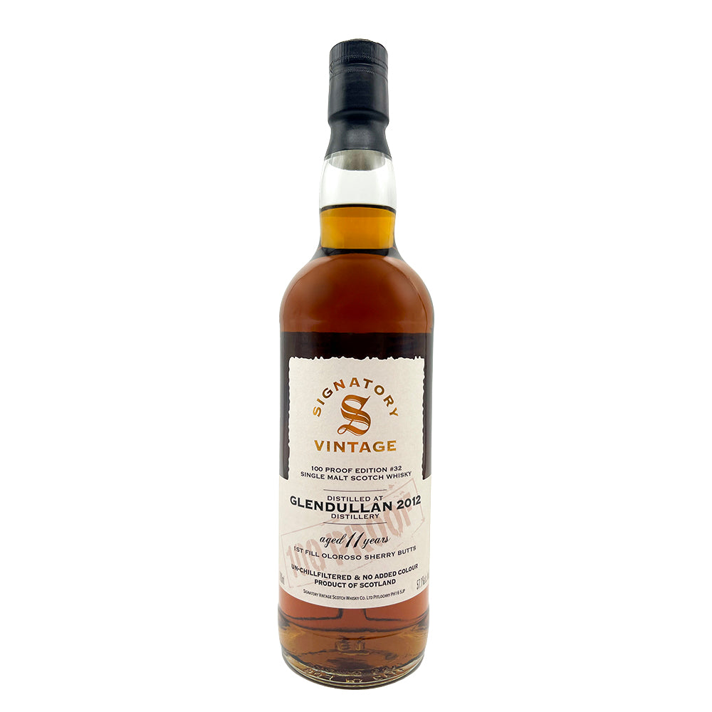 Glendullan 11 Years Old 100 Proof Edition #32 Signatory Vintage