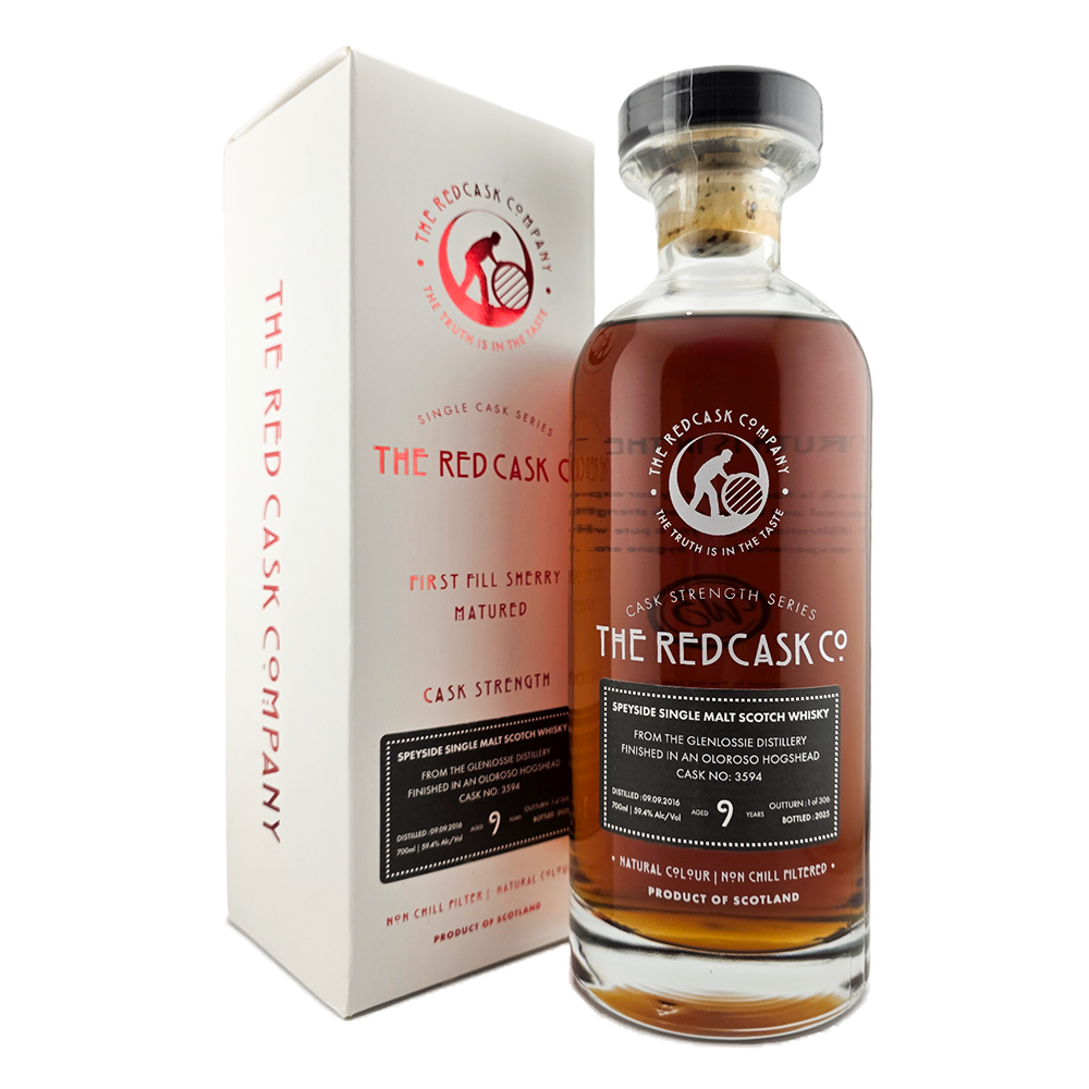Glenlossie 9 Years Old #3594 Red Cask