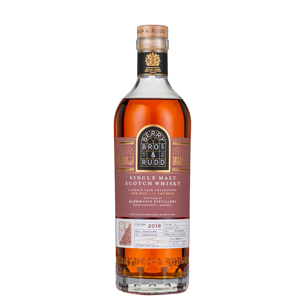 Glenwyvis 7 Years Old 2018 The Auld and The Bold Berry Bros. & Rudd 