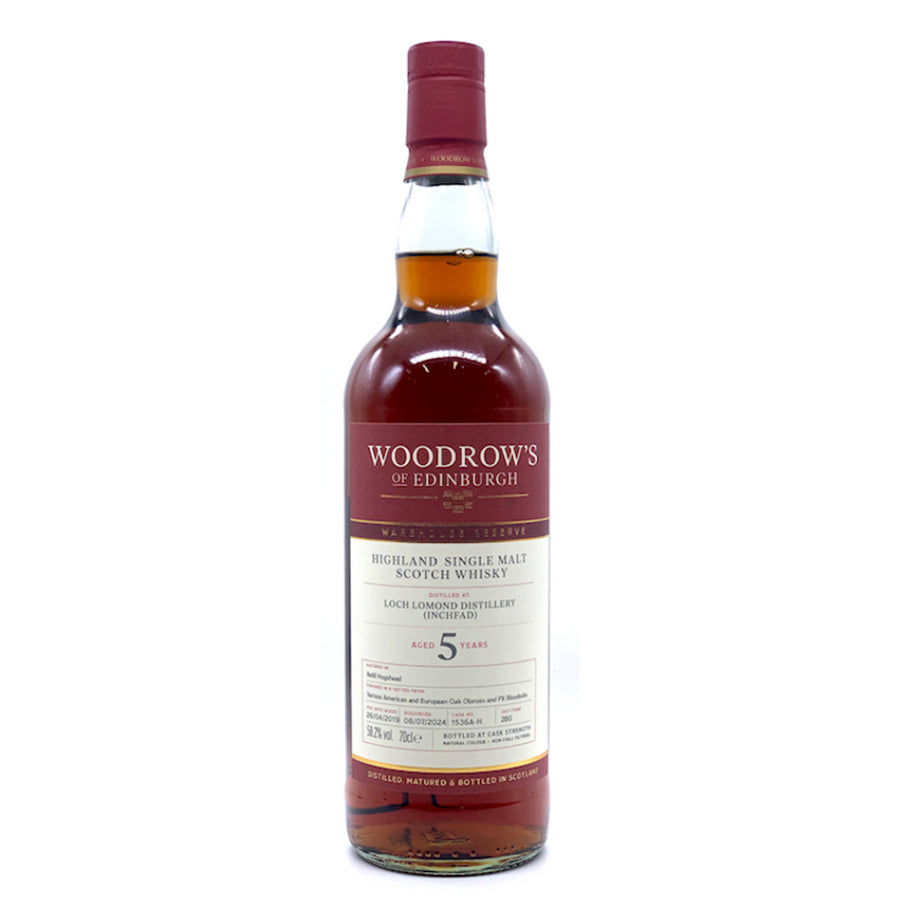 Loch Lomond (Inchfad) 5 Years Old Warehouse Reserve Woodrow's of Edinburgh