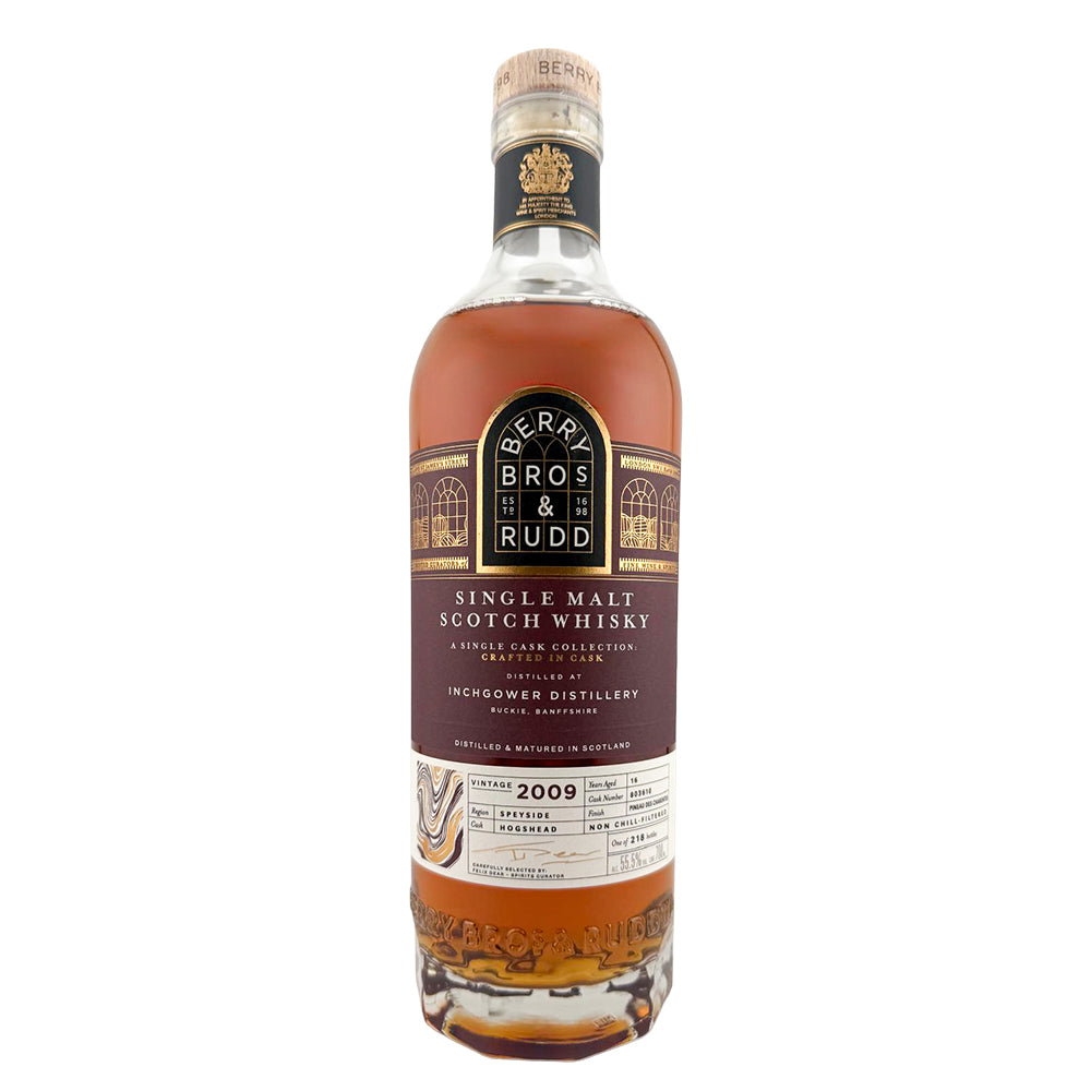 Inchgower 14 Years Old 16 Years Old 2009 Single Cask Collection Berry Bros. & Rudd 