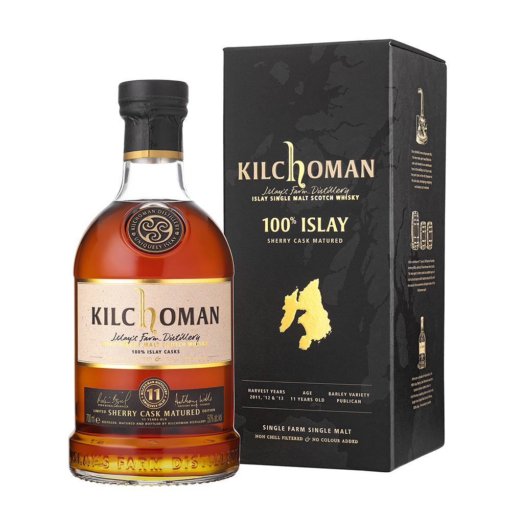 Kilchoman 100% Islay 11 Years Old Sherry Cask Matured