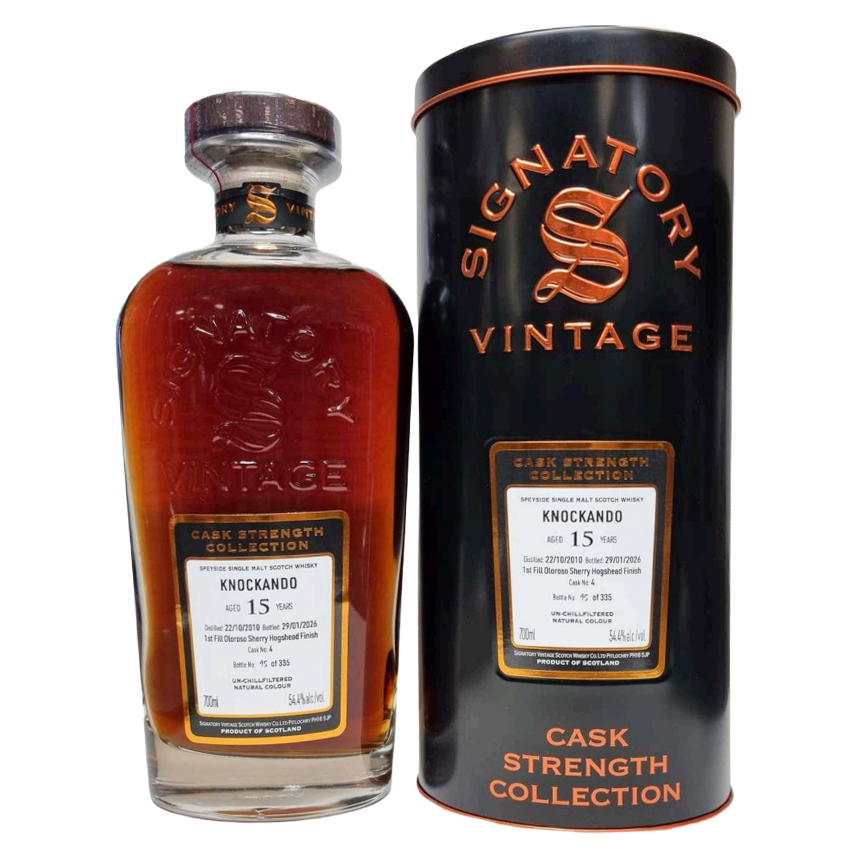 Knockando 15 Years Old 2010 #4 - Signatory Vintage - Aberdeen Whisky Shop