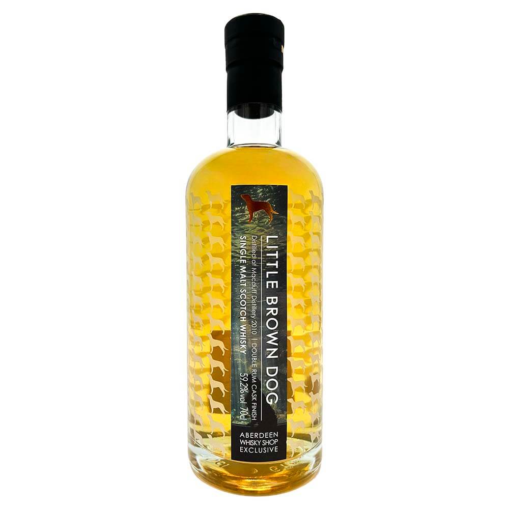 Macduff 2010 Little Brown Dog Aberdeen Whisky Shop Exclusive