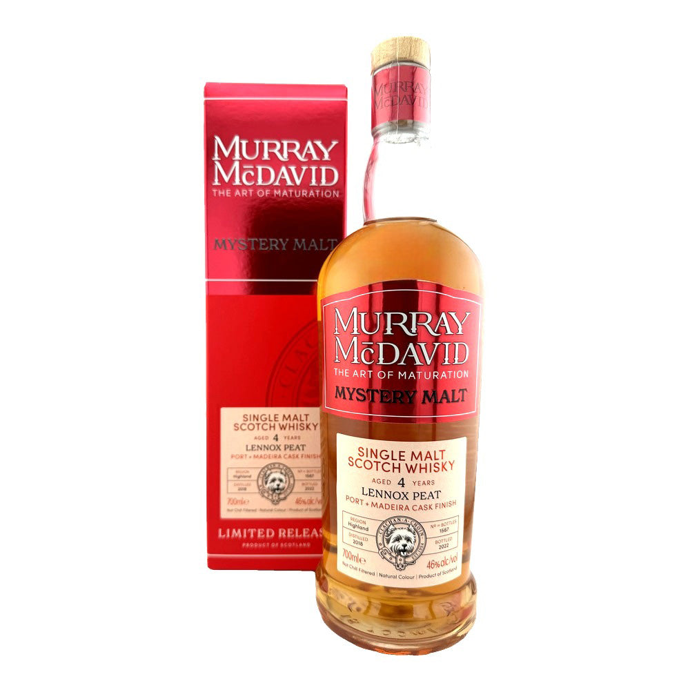 Lennox Peat 4 Years Old Port & Madeira Wine Mystery Malt Murray McDavid 