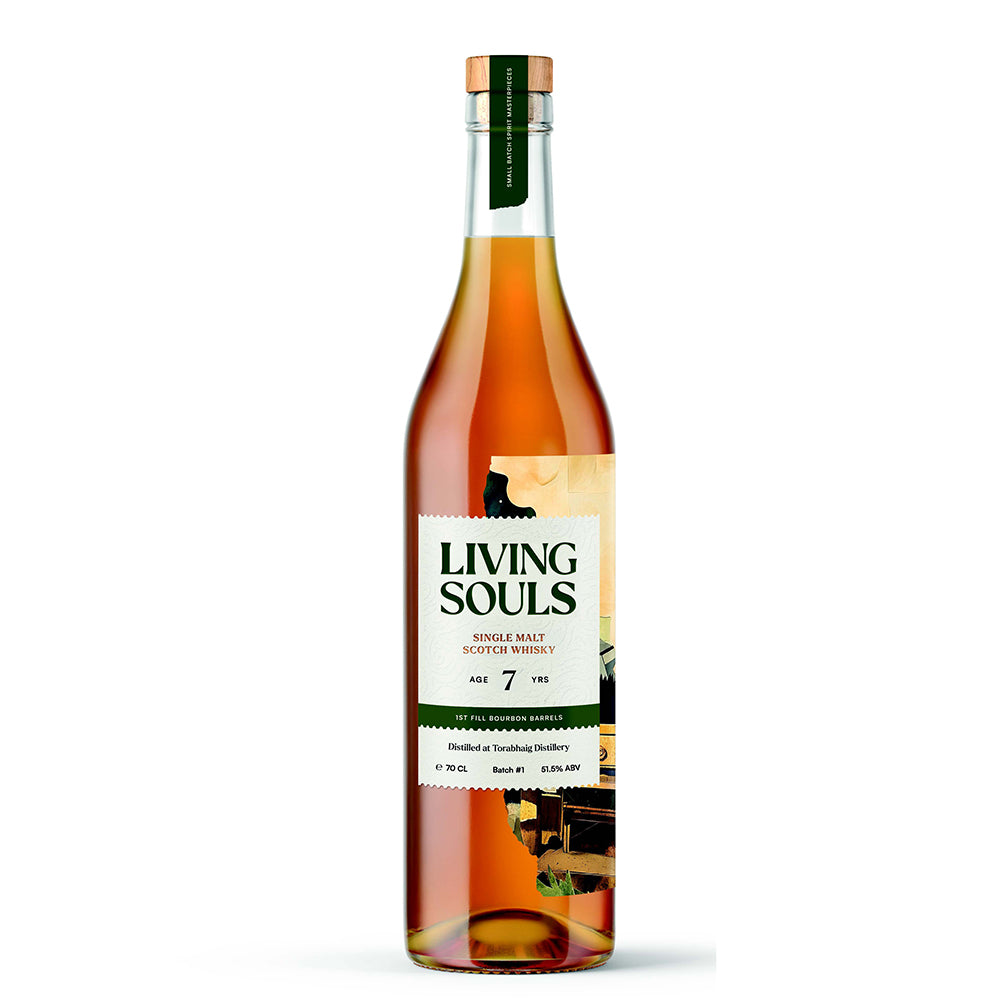 Torabhaig 7 Years Old Bourbon barrels, Living Souls 