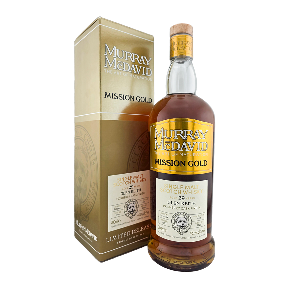 Glen Keith 29 Years Old 1993 Mission Gold - Murray McDavid - Aberdeen Whisky Shop