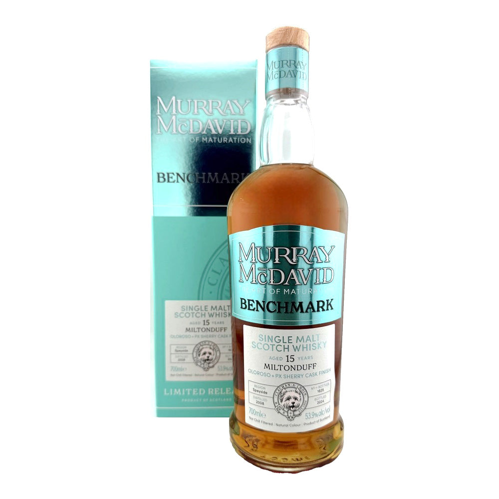 Miltonduff 15 Years Old Oloroso & Px Sherry Benchmark Murray McDavid 
