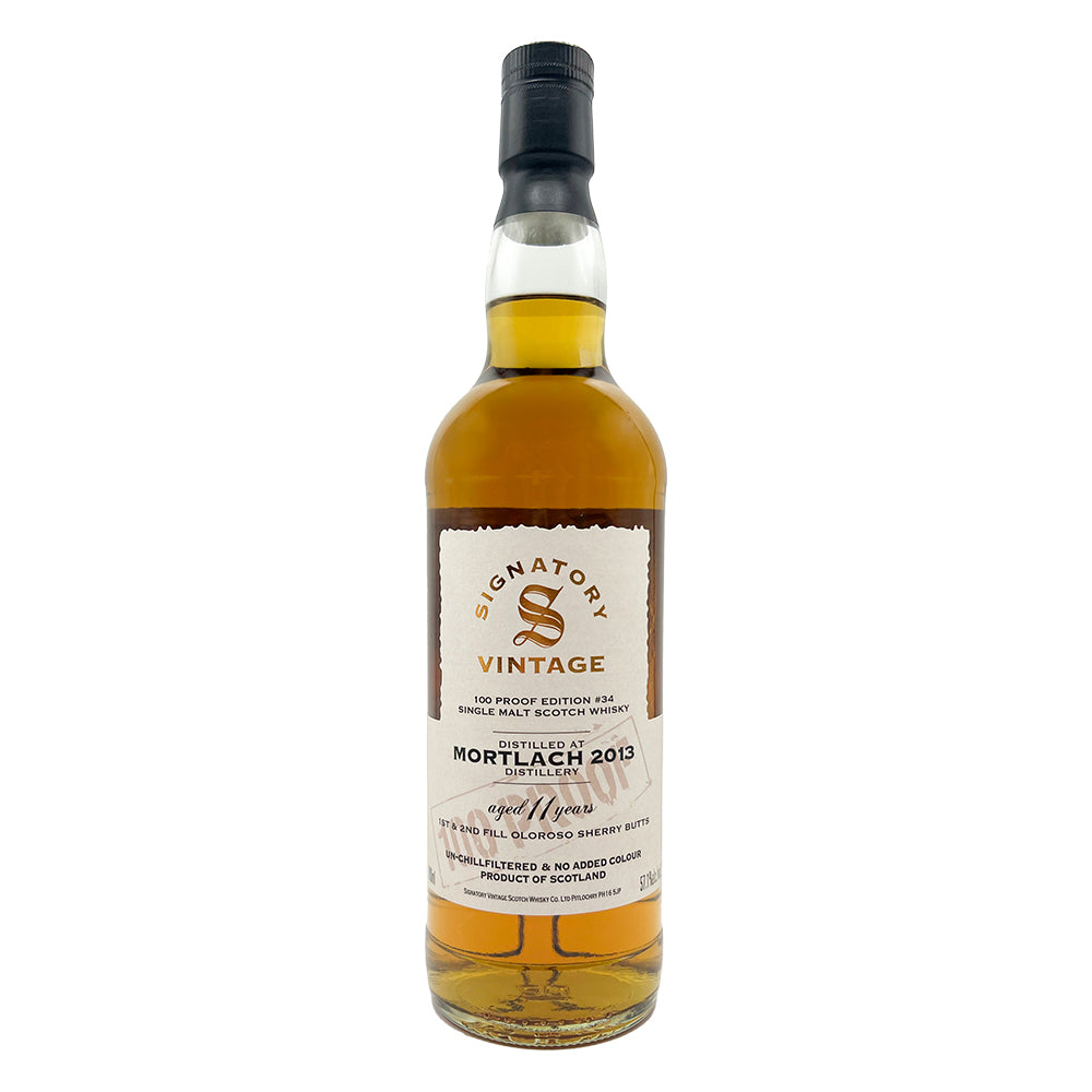 Mortlach 11 Years Old 100 Proof Edition # 34