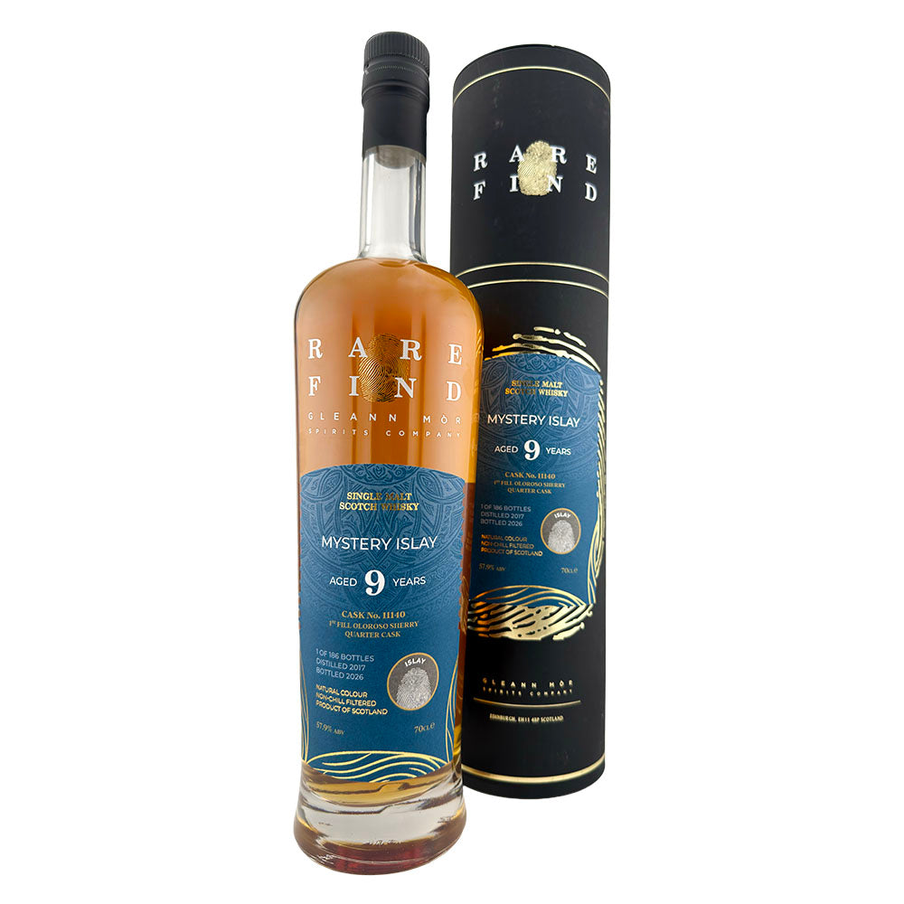 Mystery Islay 9 Years Old Rare Find Gleann Mòr Spirits 
