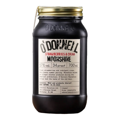 Strawberries & Cream O'Donnell Moonshine