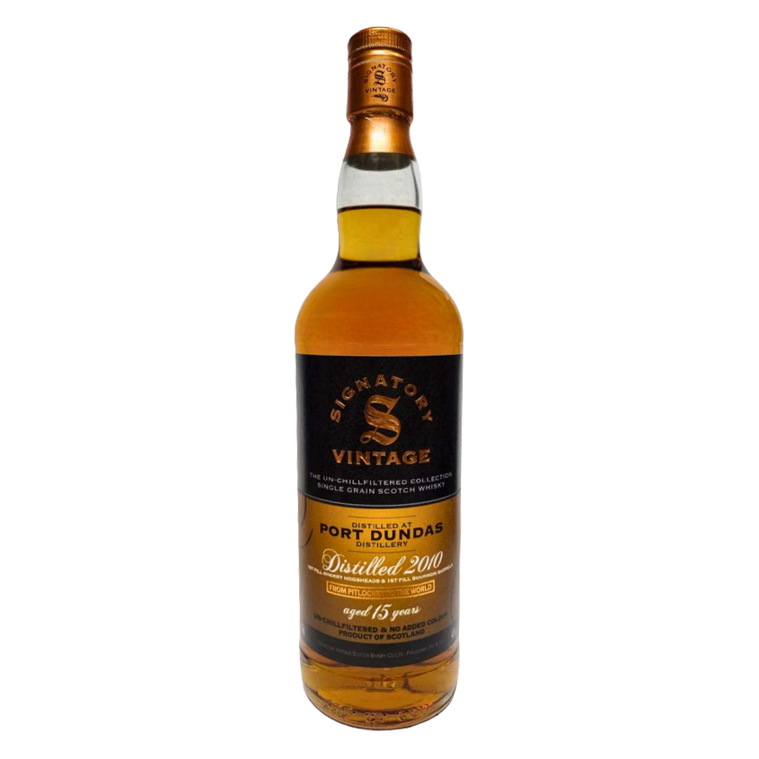 Port Dundas 15 Years Old - Signatory Vintage - Aberdeen Whisky Shop