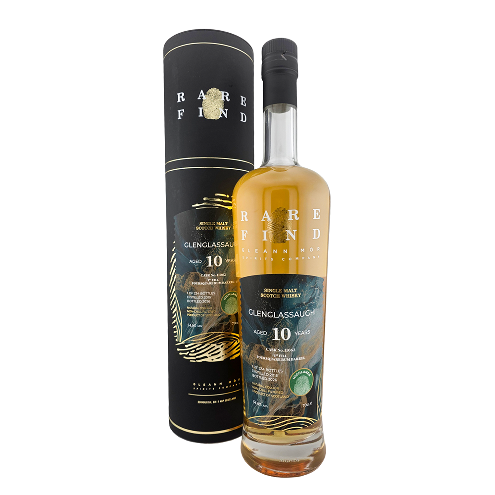 Glenglassaugh 10 Years Old Cask #11062 Foursquare Rum Barrel - Gleann Mor - Aberdeen Whisky Shop