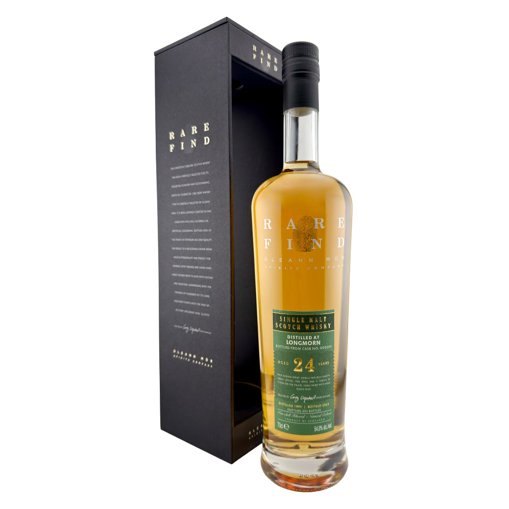 Longmorn 24 Years Old Rare Find Gleann Mòr Spirits